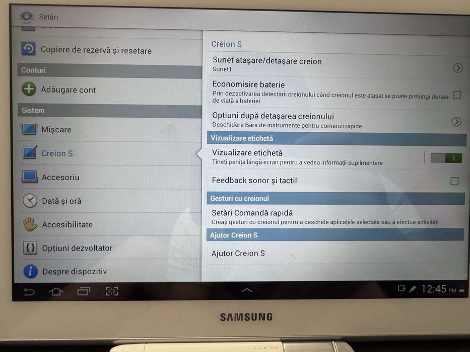 Tabletă Samsung Galaxy Note 10.1