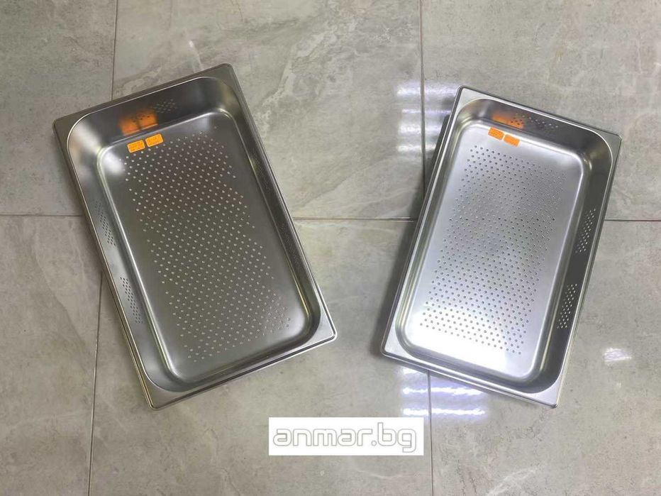 Гастронорми перфорирани, решетъчни тави, размер 53х33см