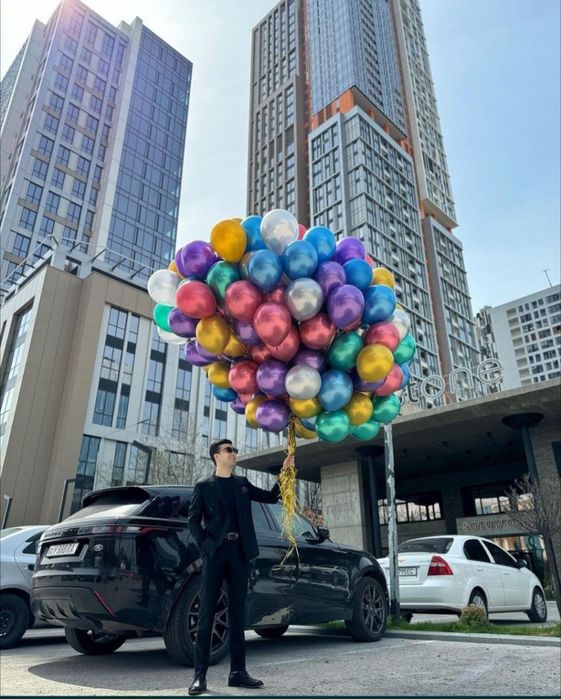 3.000 Воздушный шарики Uchar shar gelviy gazviy