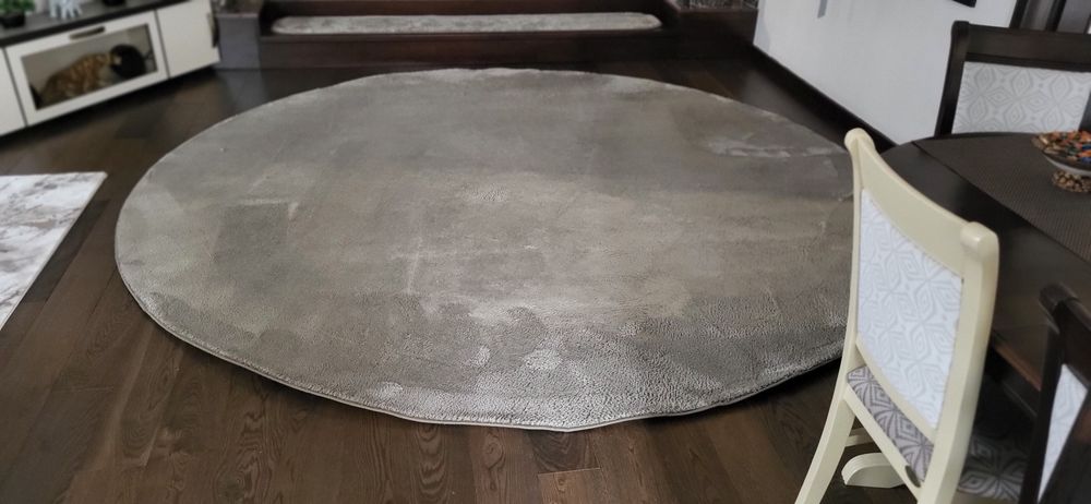 Covor mocheta rotund