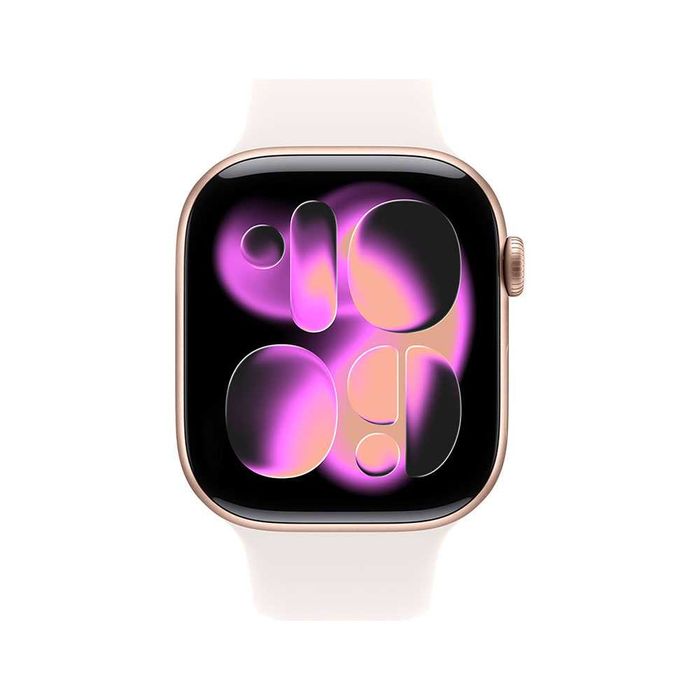 Смарт часовник Apple - Watch S11 Cellular, 42 mm, S/M, Rose Gold