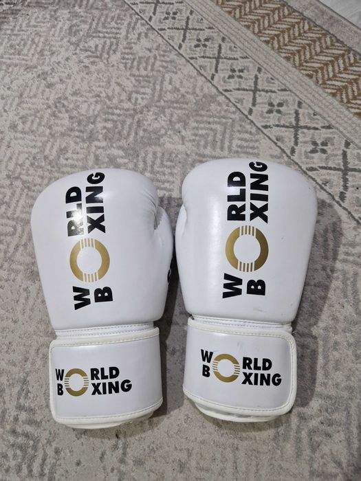 Кожанный оригинал бокс перчатка