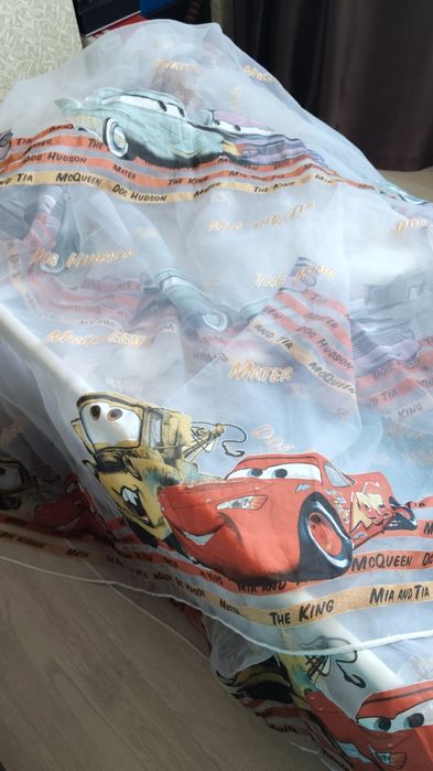 Тюль в детскую мальчикам