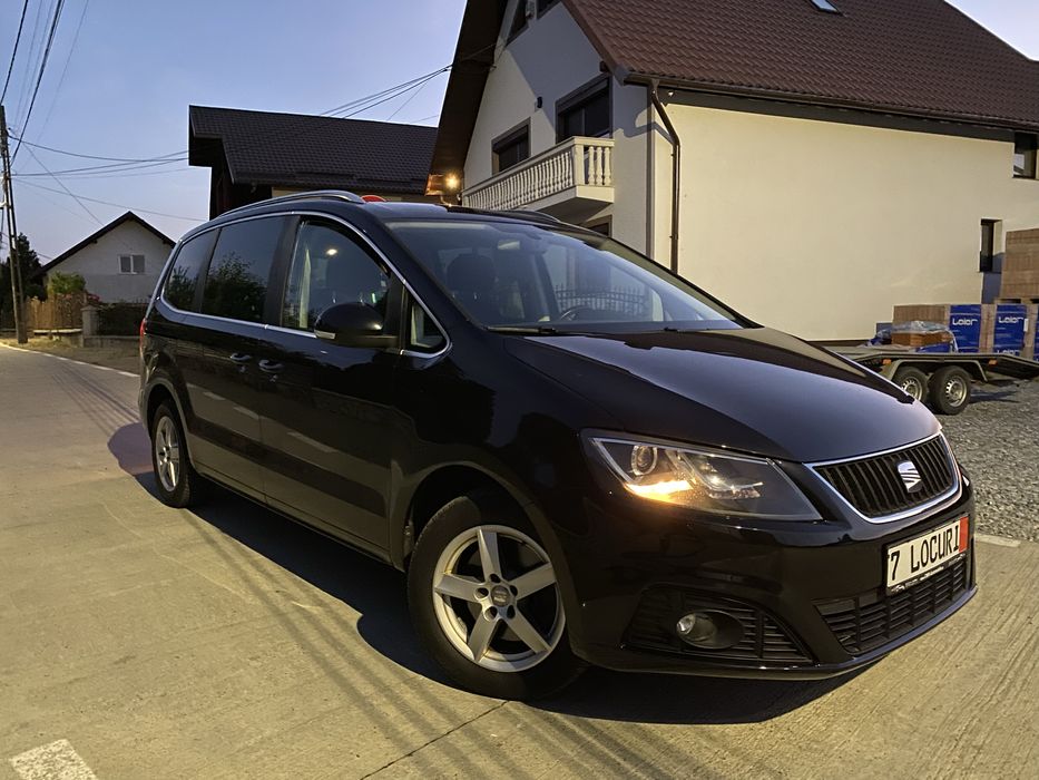 SEAT-Sharan-Alhambra~2.0-Tdi -140-Cp-7-Locuri ~Camera retur-Top
