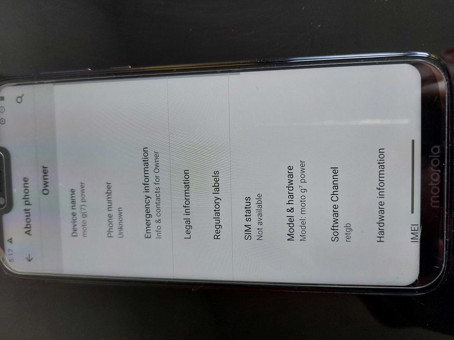Motorola G7 Power