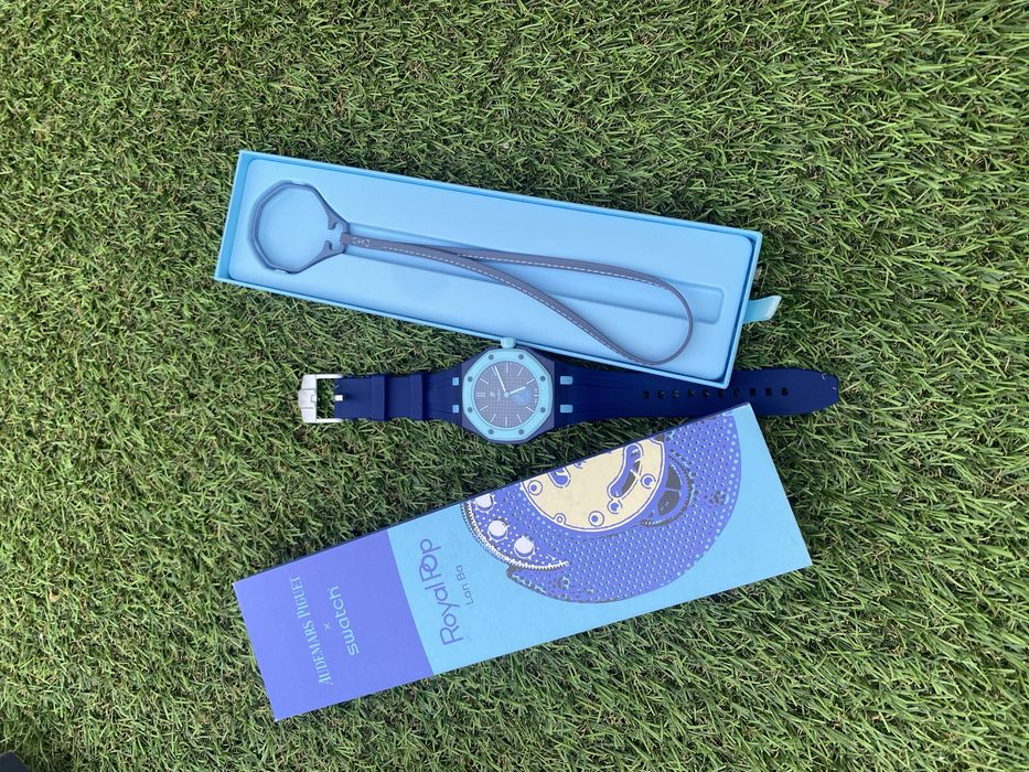 Audemars piguet x swatch Lan Ba ~Full Box~livrare cu verificare ~Cutie+accesorii