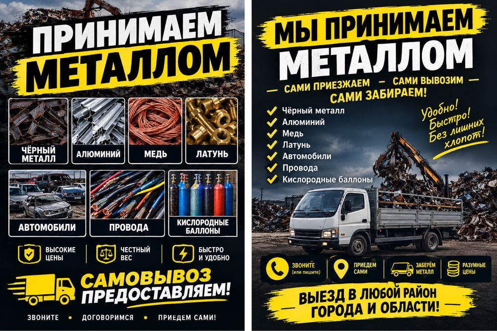 Прием метала/принимаем металом
