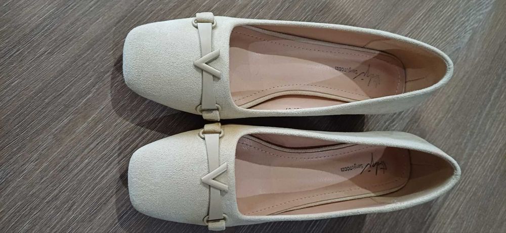 Обувки MARCO TOZZI ЕСТЕСТВЕНА Кожа и Декорации! НОВИ! №37!