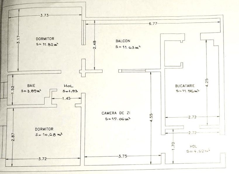 Apartament 3 camere circular modern gata de mutat