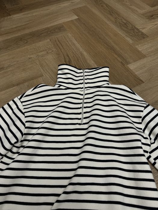 Кофта с замком полосатая Defacto