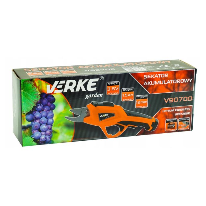 Foarfeca electrica cu acumulator pentru taiat, tuns crengi, pomi,