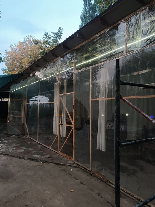 Банер тент баннер установка кламз