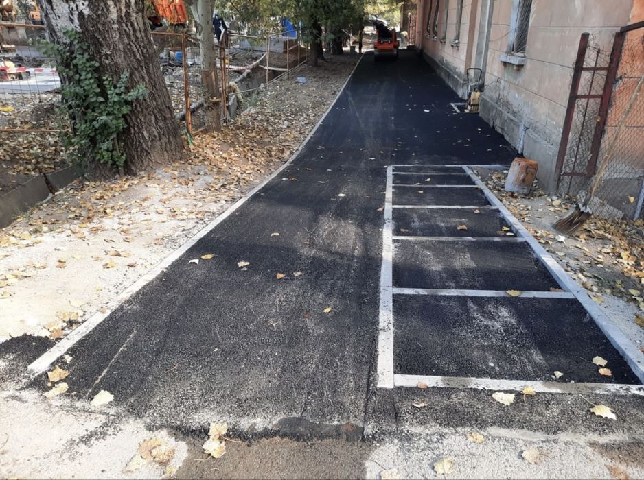 Асфальт Укладка асфальта