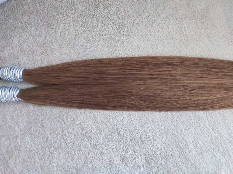 Етествена коса за удължаване/екстеншъни, снопове и кератинови кичури
