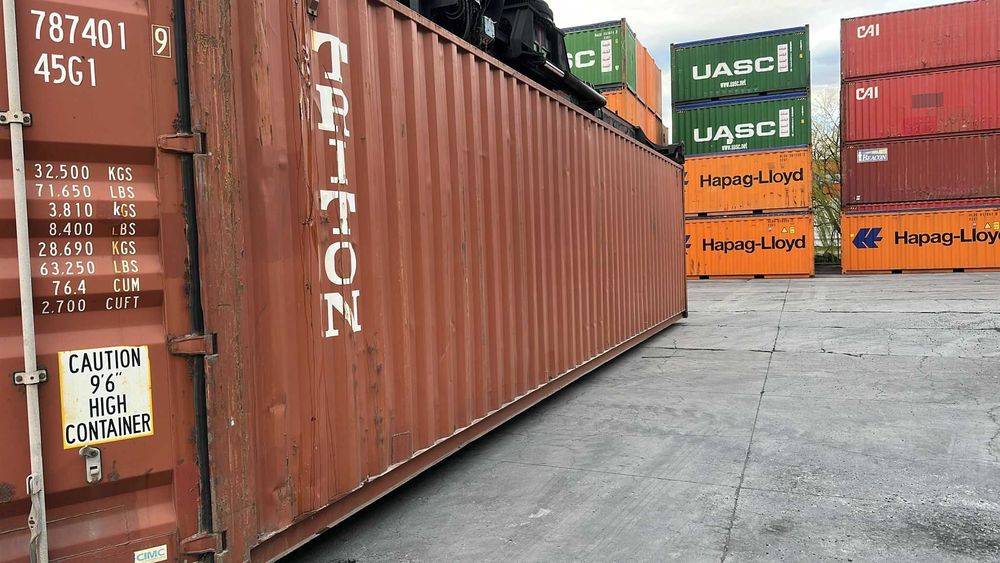 40-футови High Cube контейнери – Ограничено количество