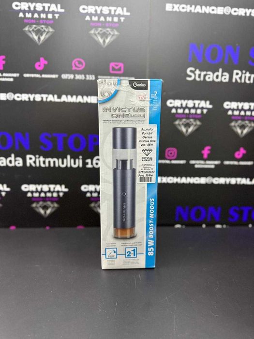 Aspirator Portabil Genius Invictus One 2in1