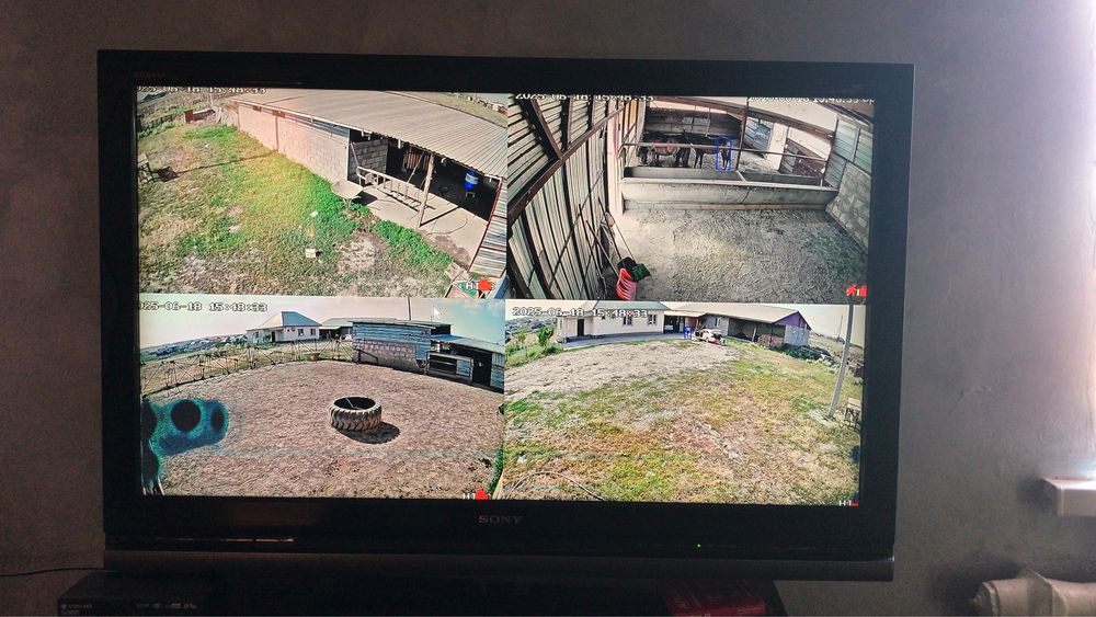 Установка камер видеонаблюдение