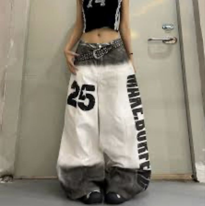 Модные Джинсы Бэгги (baggy