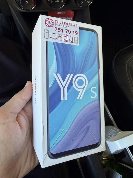 Huawei y9s, korobka bor
