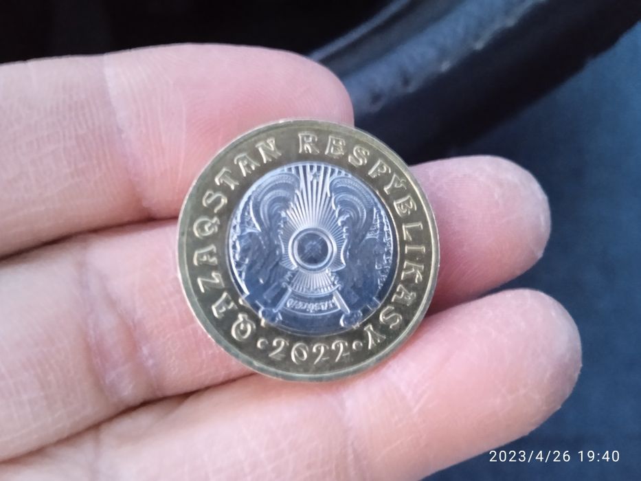 Монета колекционая 100тң. 2022г.