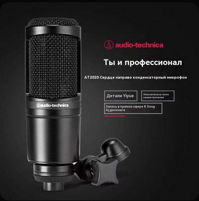 Микрофон Audio-Technica AT2020