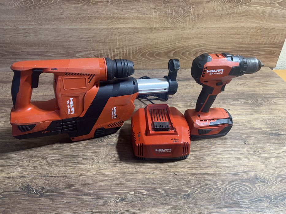 Hilti set te 4 + sf 4 1600 RON ambele