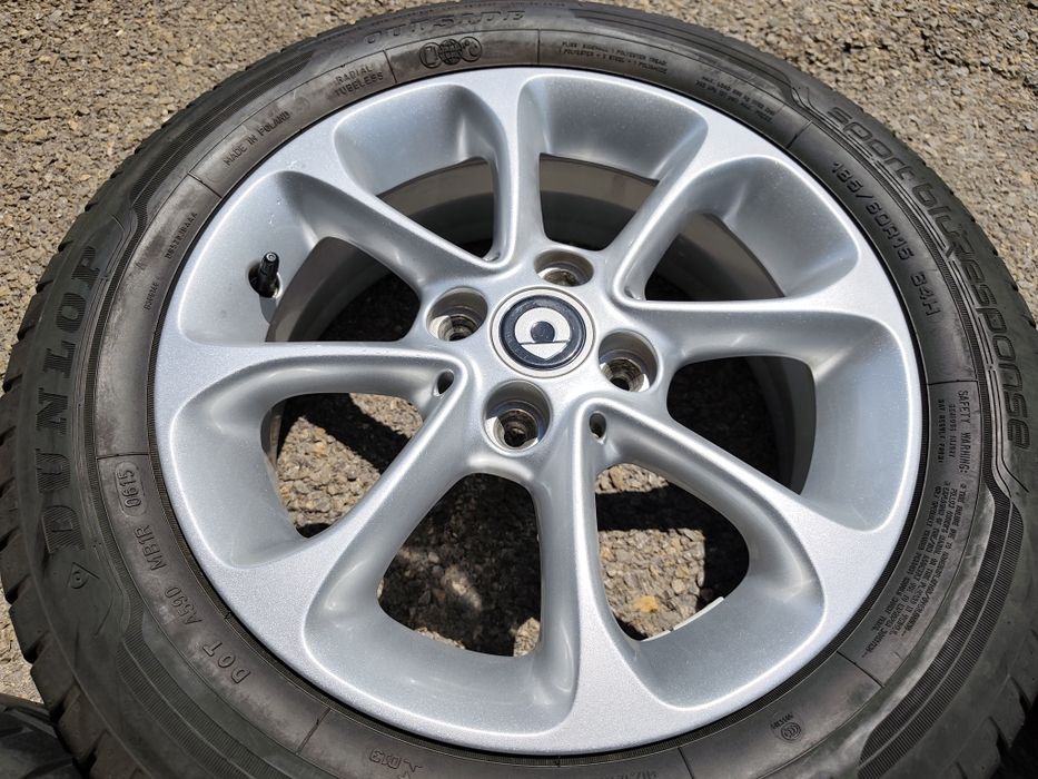 15" оригинални алуминиеви джанти за Smart For Four..