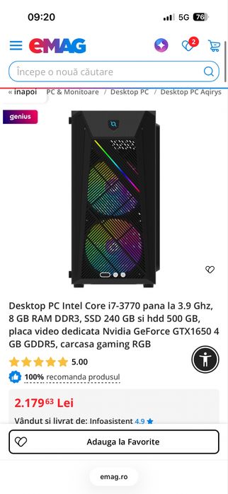 Setup full gaming