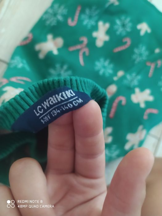 Коледен половер за деца