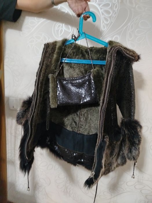 Дубленка детская для девочки