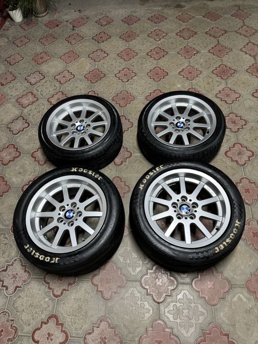 Продам диски BBS R17 Привозные на полусликах на Бмв Е46 Е36