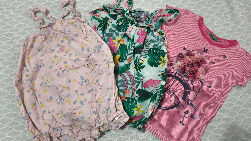 45 дрешки за момиченце, размер 12-18