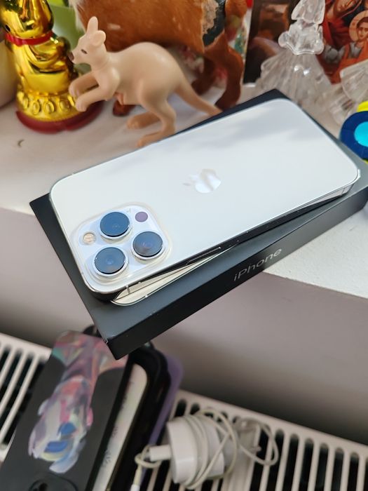 iPhone 13 Pro Silver 128Gb Impecabil Fullbox