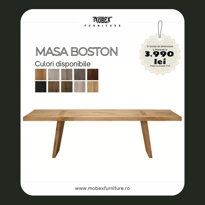 Masa din lemn de stejar-Fabrica-posibilitate personalizare