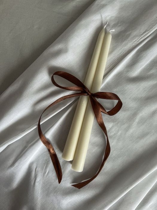 Столовые свечи ручной работы