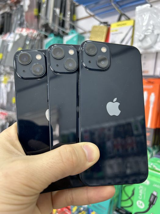 iPhone 13 midnight 100% Batareya 1oyliq telefon.