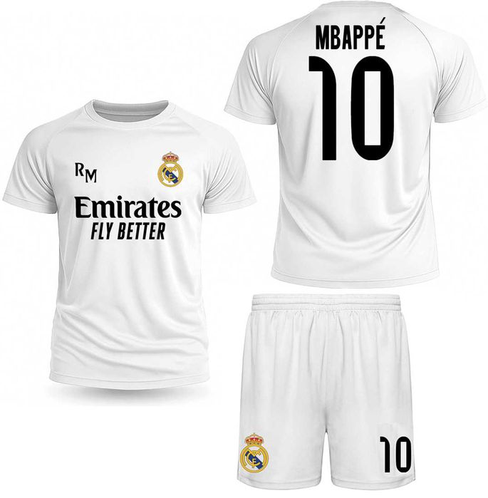 NEW 2025! Екипи REAL MADRID РЕАЛ МАДРИД Mbappe с ИМЕ и НОМЕР по избор!