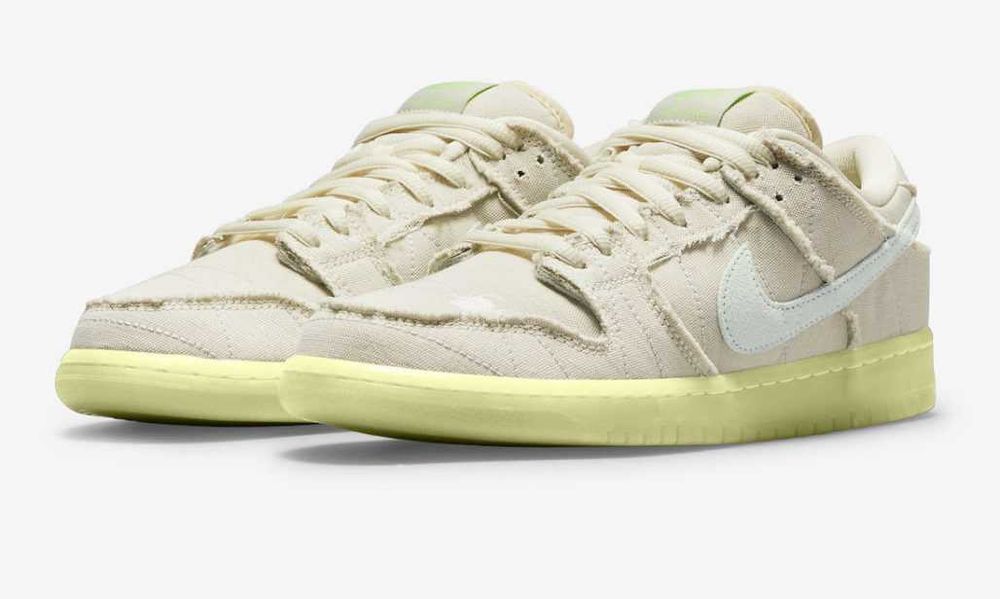 Кроссовки nike sb dunk low mummy lobster green