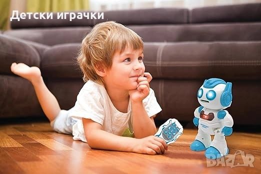 Робот с дистанционно и пулове, светлини и музика, танцуващ