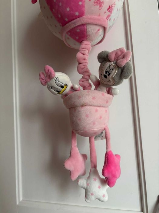 Jucarie muzicala moala pentru carucior sau patut Minnie