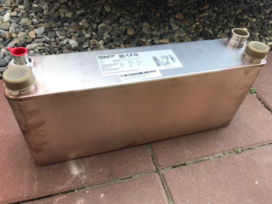 Schimbator de caldura SWEP V80Hx90/1P-SC-S 22U+35.1+2x1 1/4"&28U