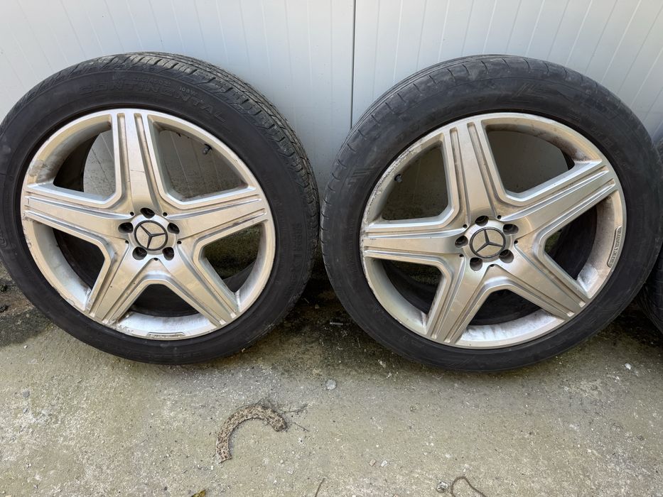 4 бр оригинални AMG джанти 21ци Mercedes W164 с гуми подарък 265/45/21