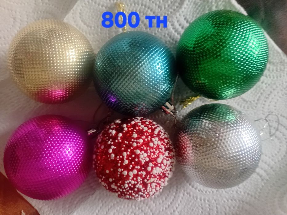 Новогодние ёлочные игрушки