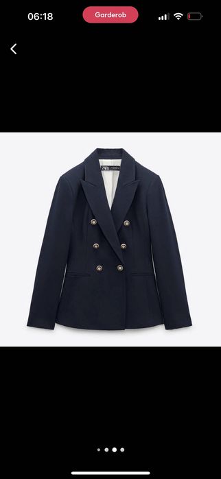 Твидовый пиджак Zara