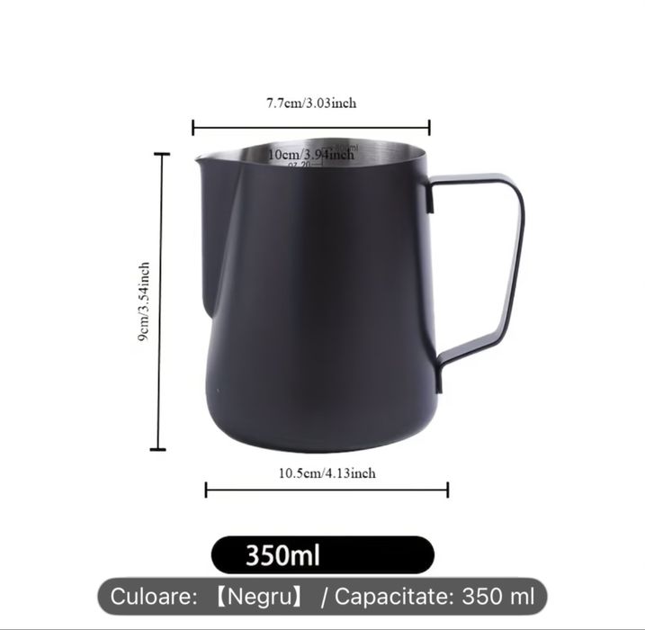 Cana spumare lapte  cafea 350ml