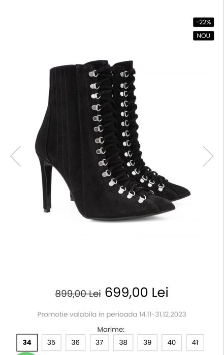 Ghete 39 essenza shoes