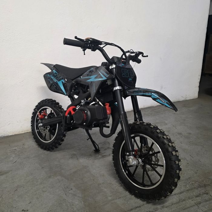 Motocros pentru copii KXD E-Start 49cc 2 timpi Nou adus din Germania