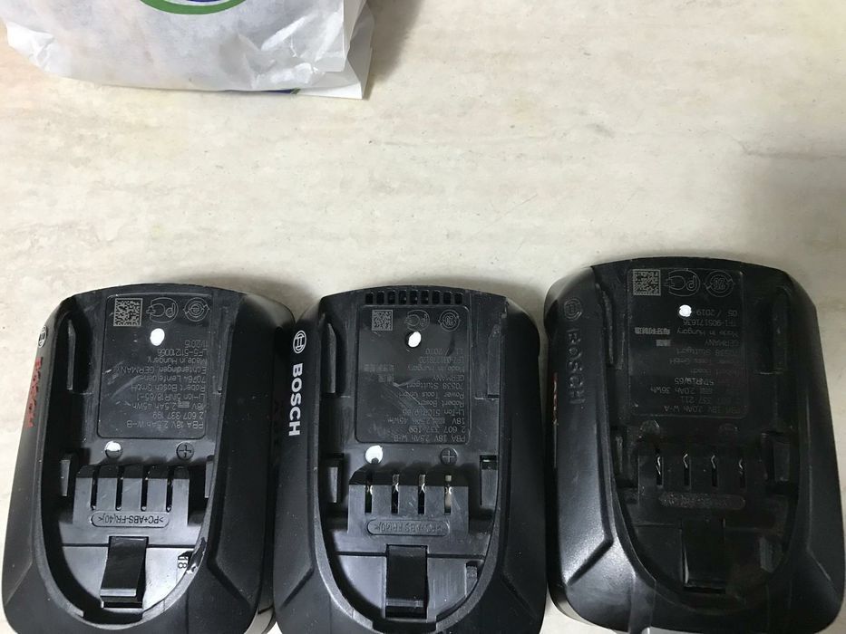 Baterie Acumulator Bosch 18v For All de 2A, și 2,5A