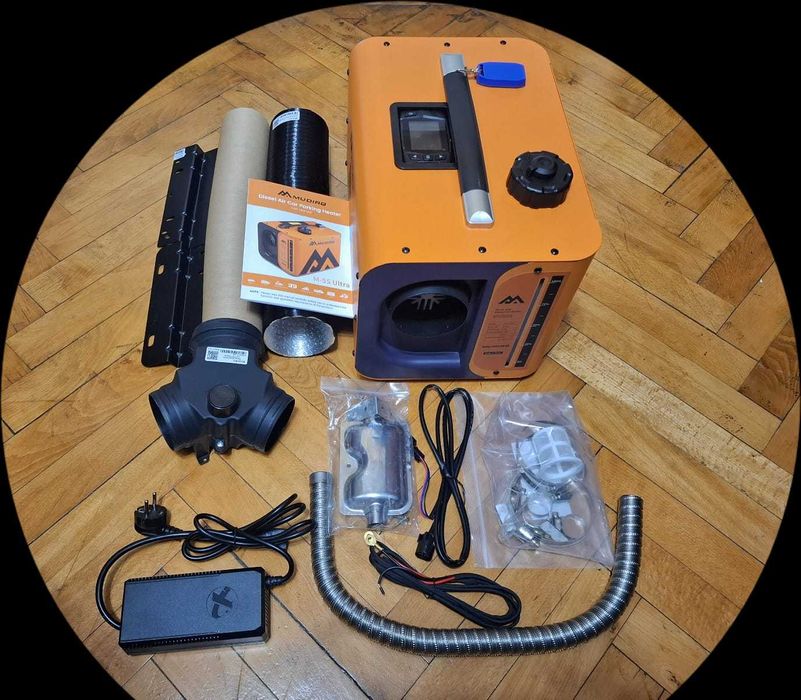 Încălzitor ULTRA MUDIRO Sirocou Webasto Termostat Smart 12-24-220V 8KW