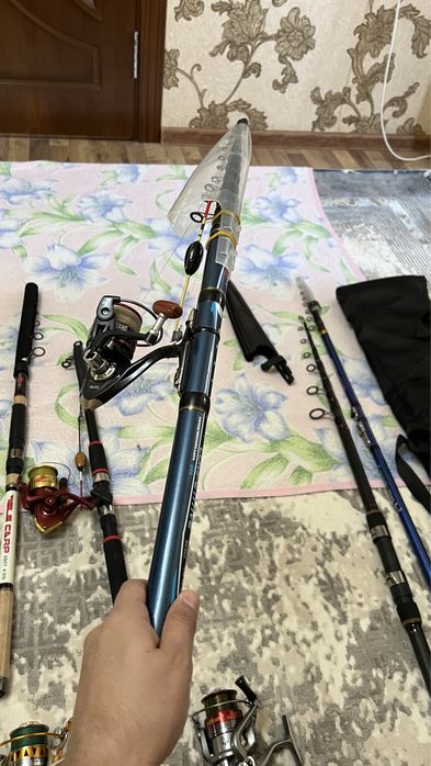 Удочки и спининг катушки
